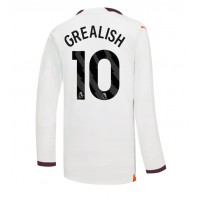 Billiga Manchester City Jack Grealish #10 Borta fotbollskläder 2023-24 Långärmad